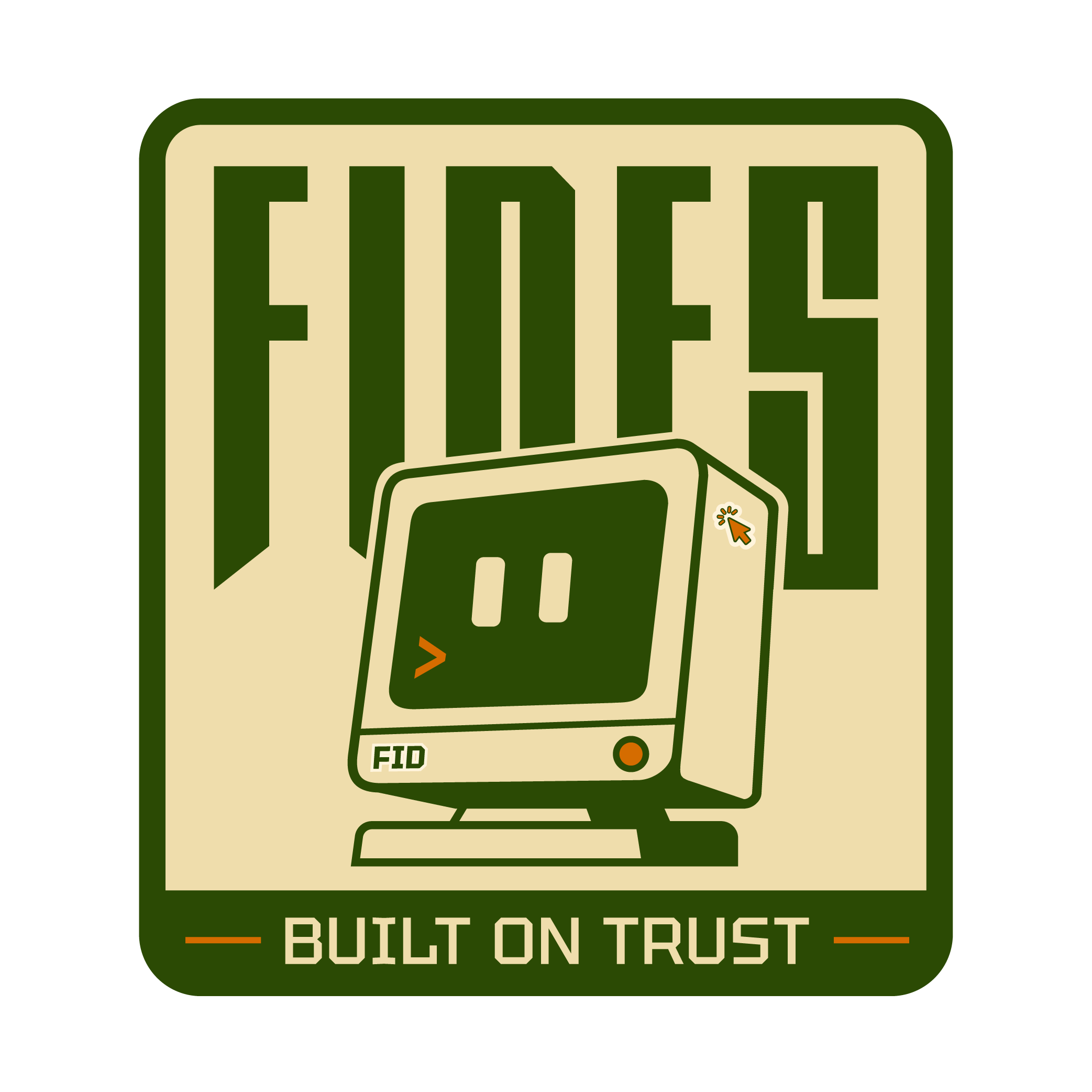 Logotipo vertical da FIDES
